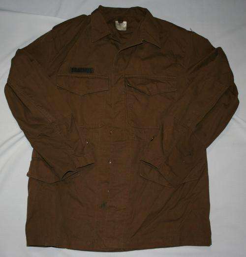 SADF--NUTRIA BROWN BUSHJACKET---SIZE: LARGE -- AS USED IN BUSH WAR