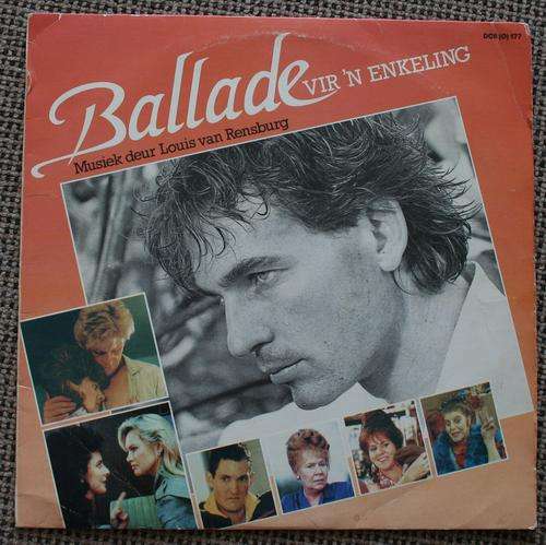 BALLADE VIR N ENKELING -- TV SERIES THEME MUSIC --- VINTAGE VINYL LP RECORD