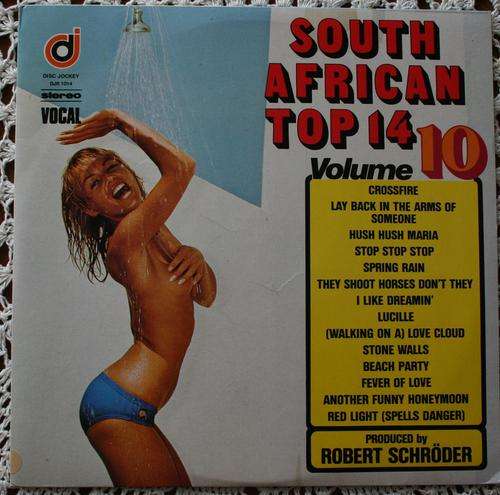 SOUTH AFRICAN TOP 14 --VOLUME 10 -- VINYL LP RECORD