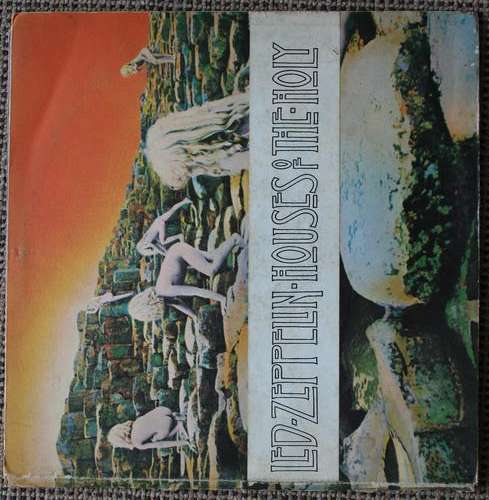 LED ZEPPELIN -- HOUSES OF THE HOLY -- VINYL LP RECORD
