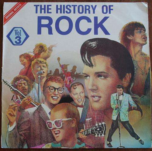 THE HISTORY OF ROCK VOLUME 3 -- VARIOUS--VINYL LP RECORD