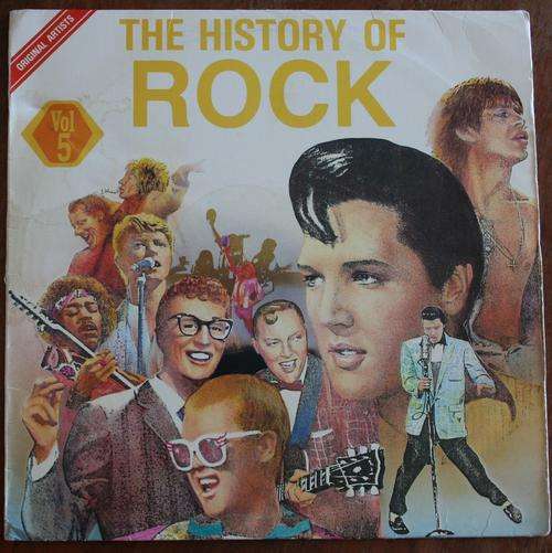THE HISTORY OF ROCK VOLUME 5 -- VARIOUS--VINYL LP RECORD