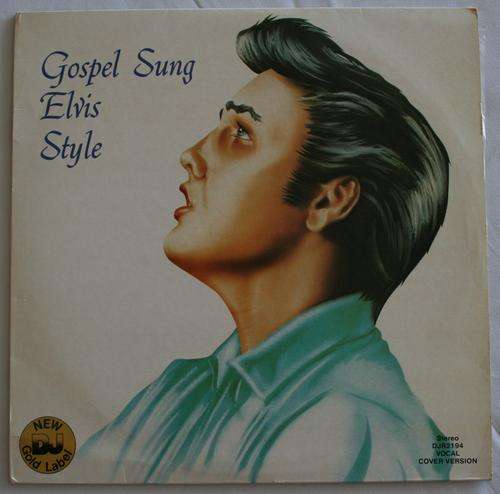 GOSPEL SUNG ELVIS STYLE -- VINYL LP RECORD