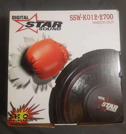 12` SVC Subwoofer Digital Star Sound (Brand new, Never been used)