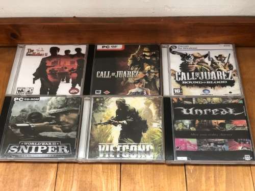 Call of Juarez, The Godfather,  Unreal and other shooter PC Games Bundle worth R890