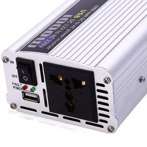 1000W Inverter Car Battery Converter with USB Mobile Phone Charging Port