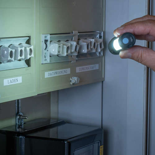 LED Flashlight Mini Lightweight Telescopic Zoom Emergency Lighting For Outdoor Activities