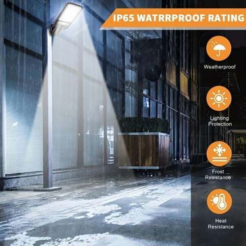 LED Outdoor Waterproof Solar Street Light Motion Sensor Suitable For Garden Courtyard Paths