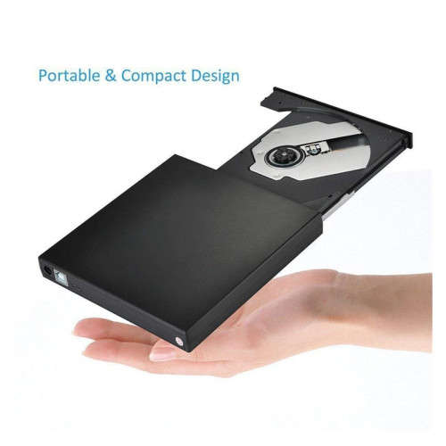 DVD Drive External CD ROM USB 2.0 Player Burner Laptop Mini DVD