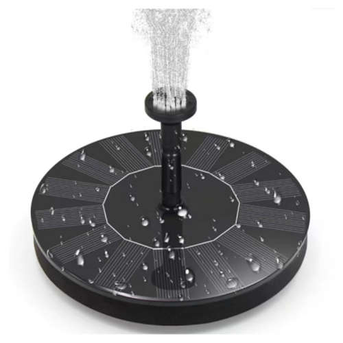 Floating Solar Fountain Pump Suitable For Bird Bath, Small Pond, Aquarium And Garden Decoration