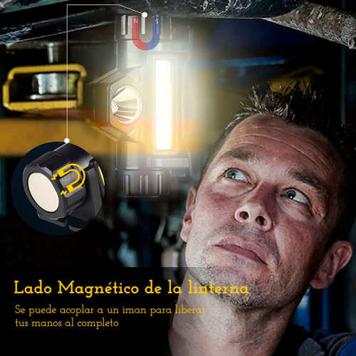 USB Rechargeable LED Headlight, Waterproof Portable Spotlight, Outdoor Or, Fishing, Patrol