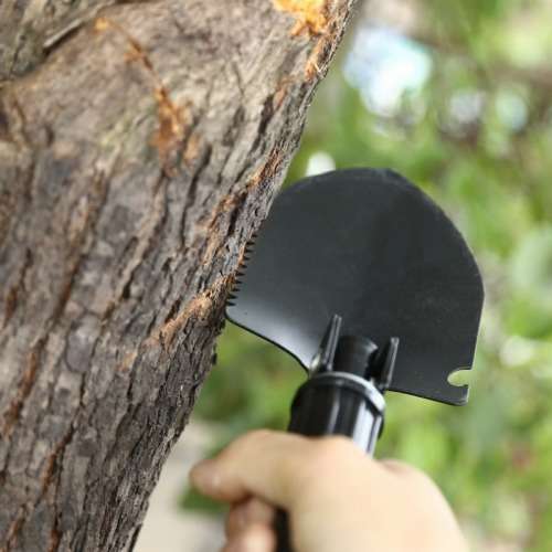 Mini Folding Shovel For Emergency And Outdoor Survival, Suitable For Outdoor Camping, Fishing And Ga