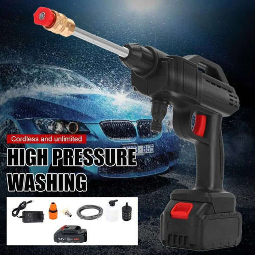 Rechargeable High Pressure Car Wash Water Gun Portable High Pressure Cleaner