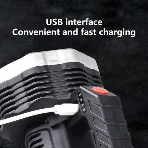 LED flashlight 13 light sources rechargeable portable searchlight outdoor camping light