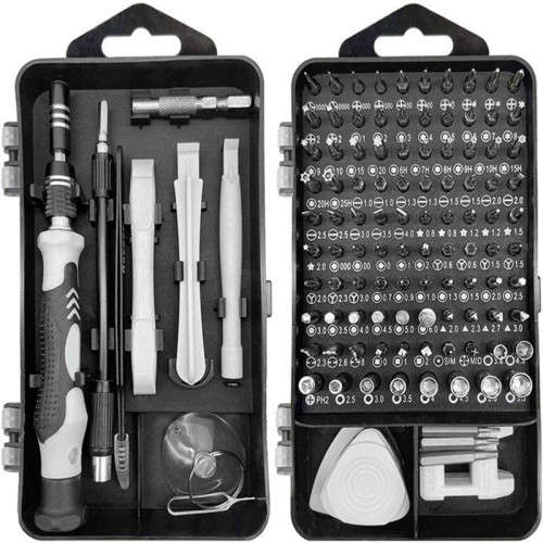 Precision Screwdriver Set Rust-Resistant 117 Pieces Multiple Sizes Suitable For Computer Watches