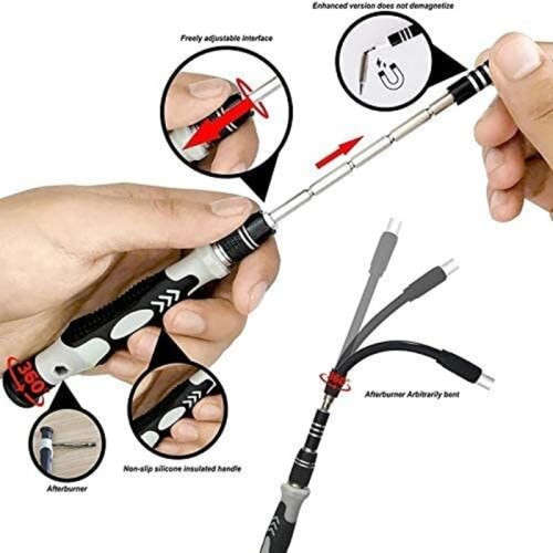 Precision Screwdriver Set Rust-Resistant 117 Pieces Multiple Sizes Suitable For Computer Watches