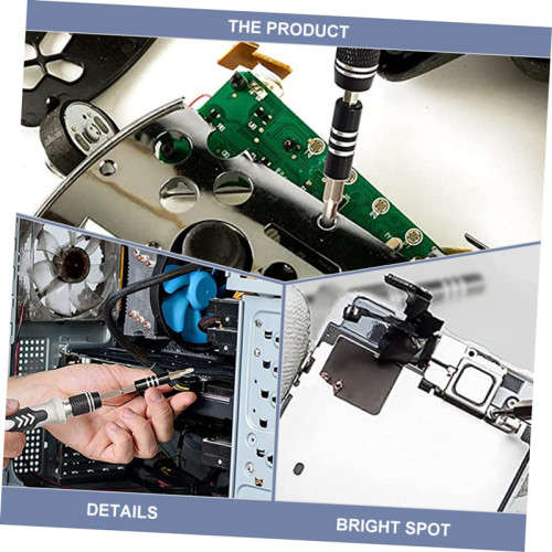 Precision Screwdriver Set Rust-Resistant 117 Pieces Multiple Sizes Suitable For Computer Watches