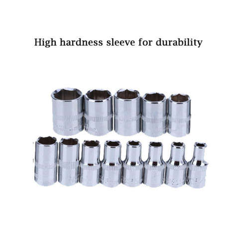 46 Pieces Car Repair Socket Tool Ratchet Wrench Combination Tool Kit Car