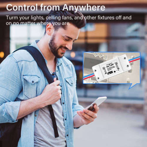 Wifi Smart Switch Module Housing Abs Socket Household