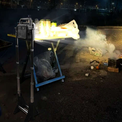 USB Rechargeable Folding Light Easy To Operate Battery Integrated Portable