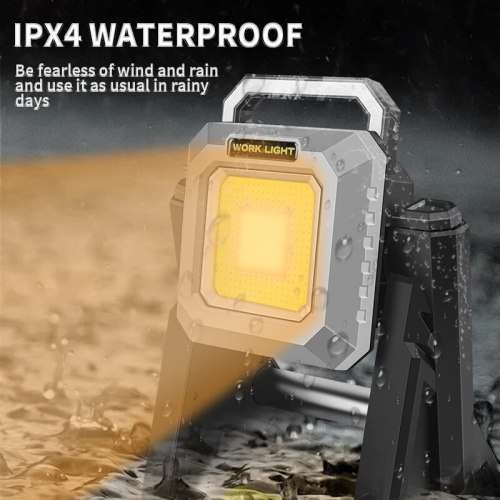 USB Rechargeable Folding Light Easy To Operate Battery Integrated Portable