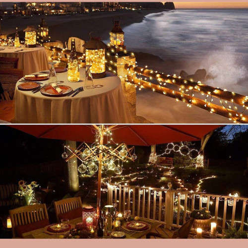 LED Solar Light With Replaceable Batteries Waterproof Garden Patio Wedding Christmas Decoration