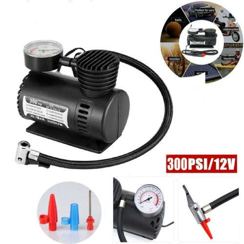 12V 250 PSI Portable Electric Air Compressor Car Wheel Inflator