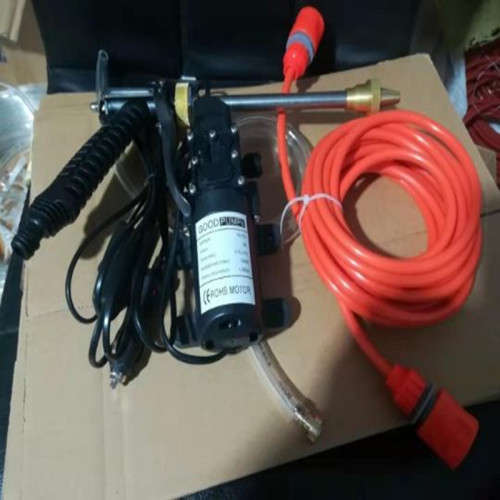 Single pump portable car washing machine 12 high pressure water gun car washing