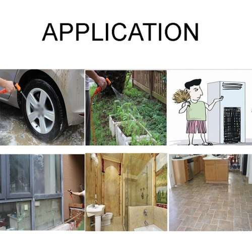 Single pump portable car washing machine 12 high pressure water gun car washing