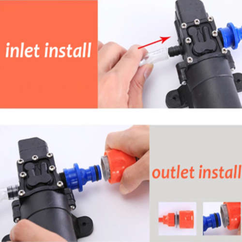 Single pump portable car washing machine 12 high pressure water gun car washing