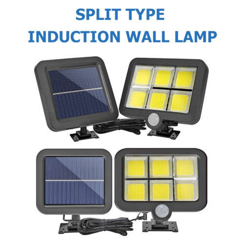 LED Solar Wall Light with Motion Sensing Waterproof Suitable for Street Garden Decorative Lighting