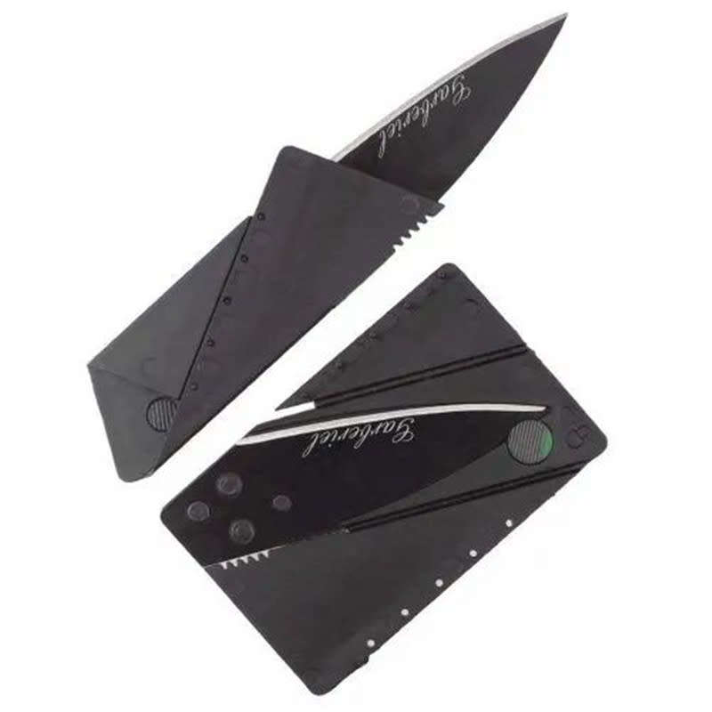 Outdoor Camping Portable Card Multifunctional Folding Knife