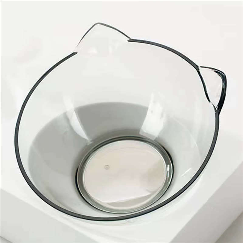 2 in 1 Pet Dog and Cat Food Bowl Automatic Water Dispenser Dual Drinking Bowl Raise Bracket