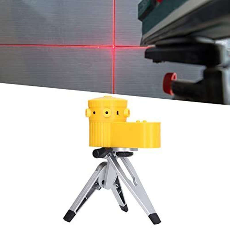 Laser Level Pointer Multifunctional Measuring Horizontal And Vertical Cross Line Tool Tripod