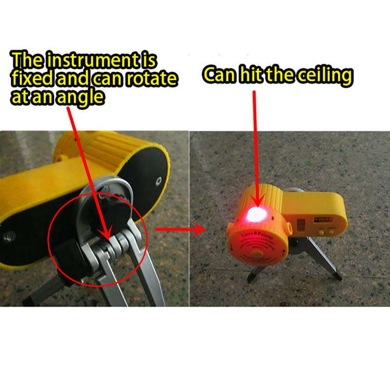 Laser Level Pointer Multifunctional Measuring Horizontal And Vertical Cross Line Tool Tripod