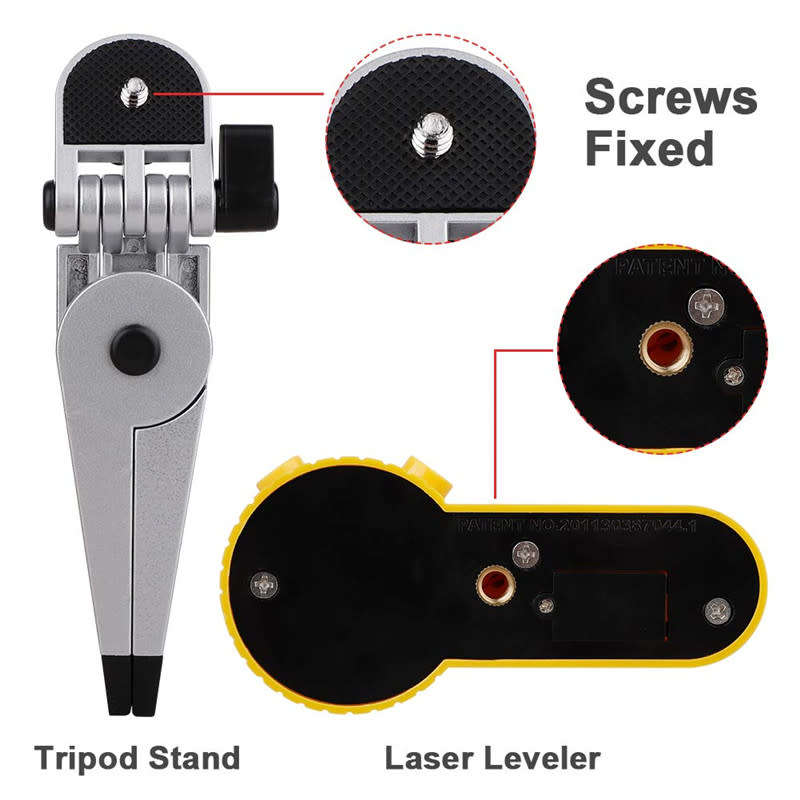 Laser Level Pointer Multifunctional Measuring Horizontal And Vertical Cross Line Tool Tripod