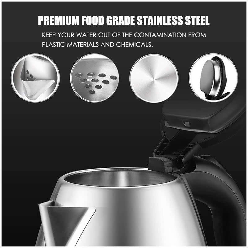 1. 8L Stainless Steel Electric Kettle