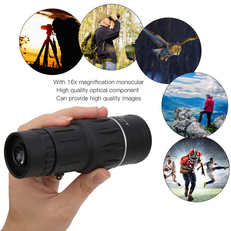 Monocular Telescope 16 x 52 For Outdoor Sports Travel Scenery