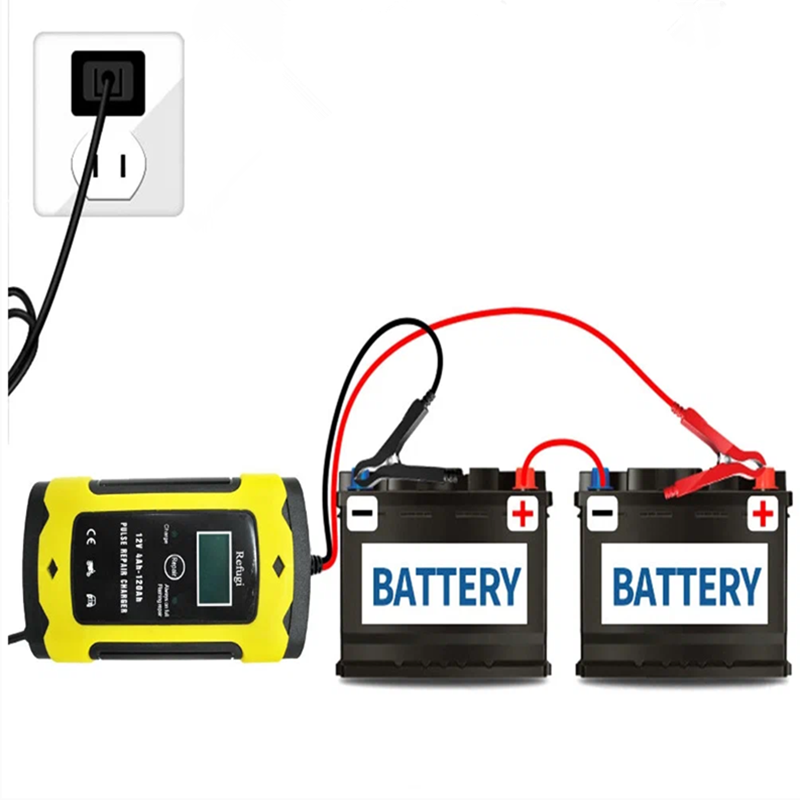 12V 6A Automatic Smart Car Charger Lead Acid Battery Charger