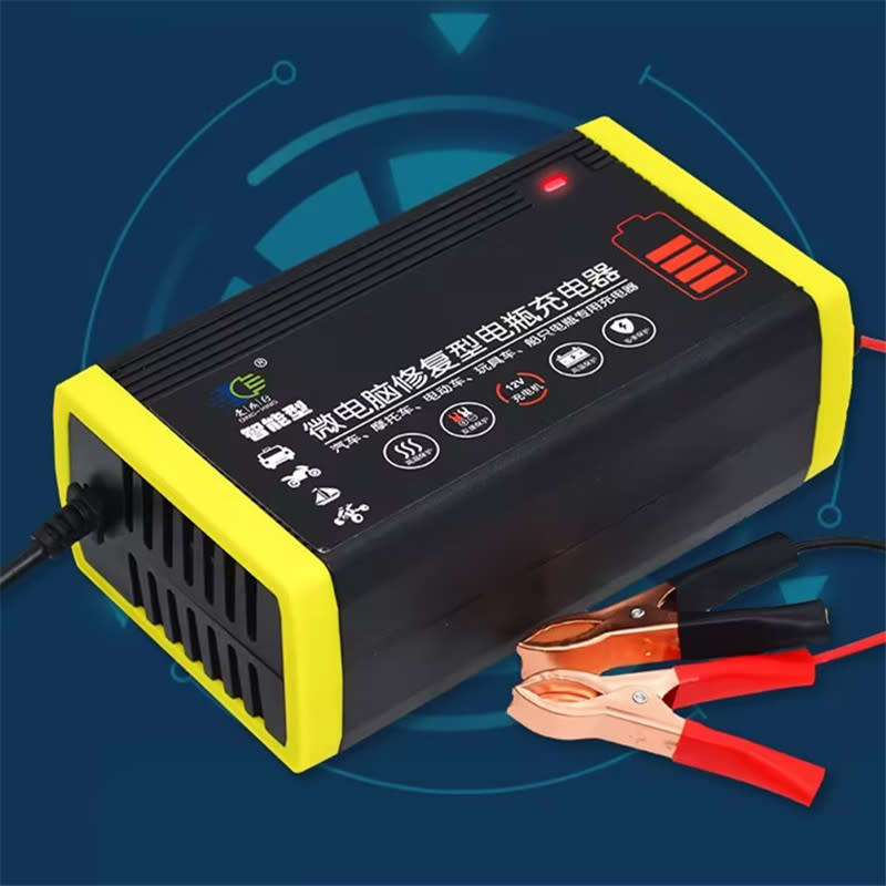 Intelligent Microcomputer Repair Battery Charger Car And Motorcycle Battery Pulse Maintenance