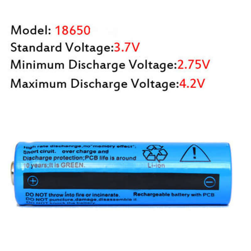 18650 battery Rechargeable