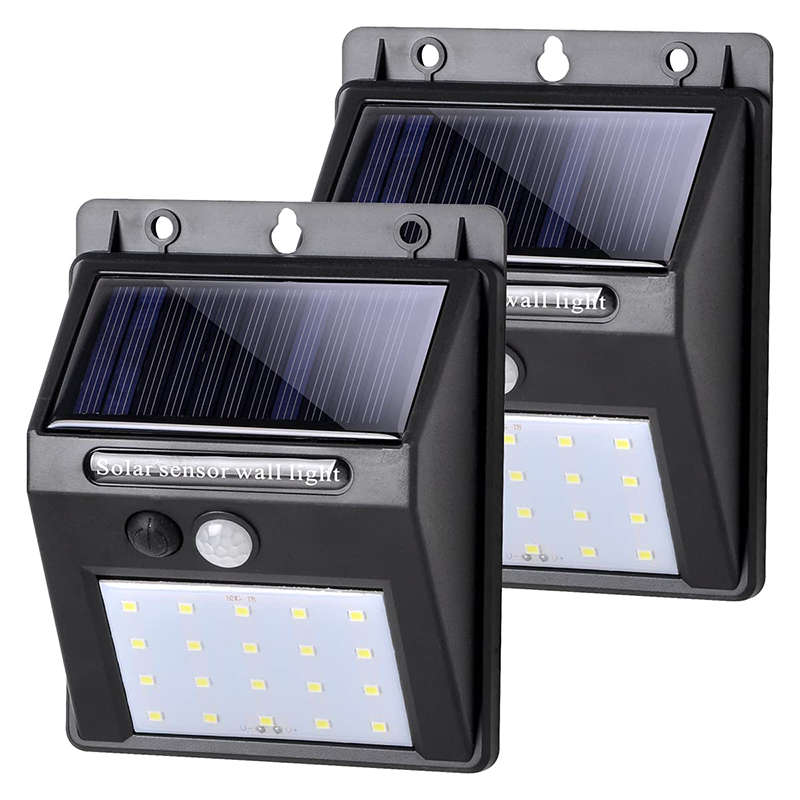 LED Solar Light Pir Motion Sensor Wall Light Waterproof For Street Garden Decoration