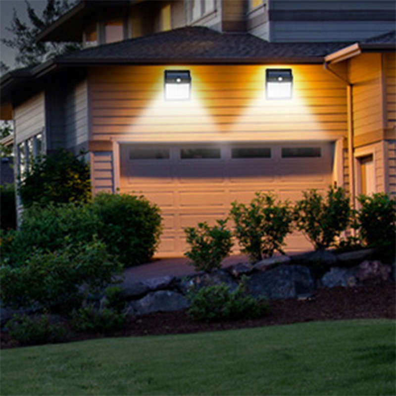 LED Solar Light Pir Motion Sensor Wall Light Waterproof For Street Garden Decoration