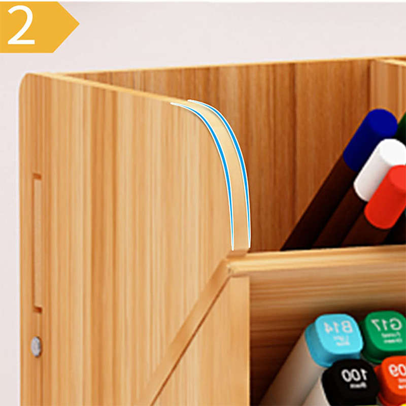 Wooden Storage Box With Drawers For Home School And Office