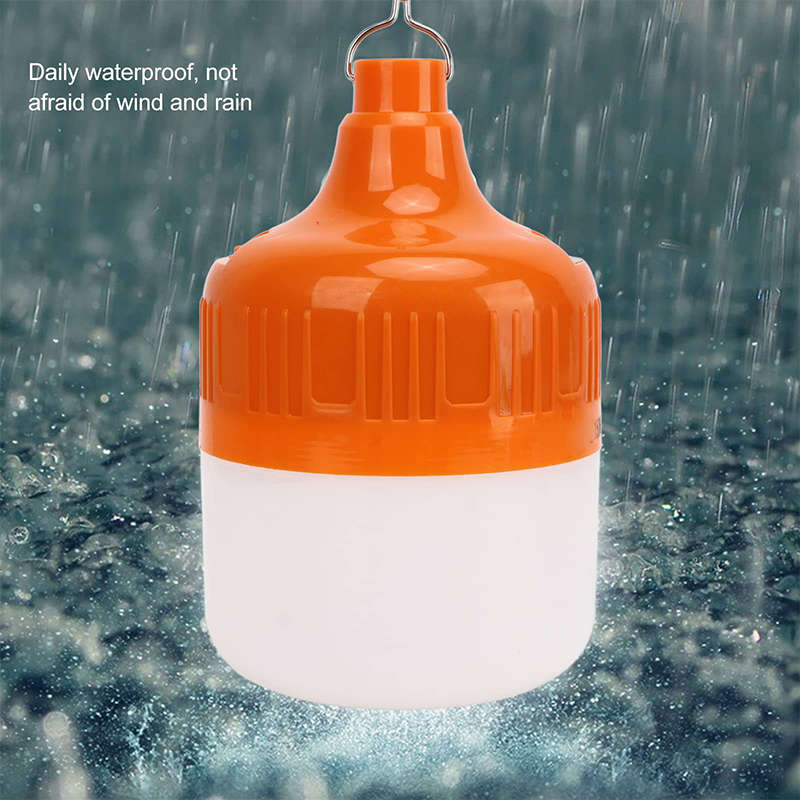 LED Bulb USB Rechargeable Portable Emergency Camping Pendant Light