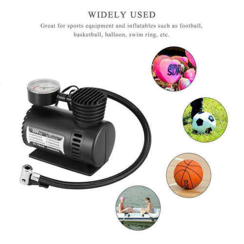 12V 250 PSI Portable Electric Air Compressor Car Wheel Inflator