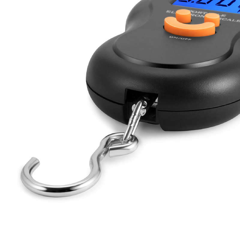 Portable Electronic Hook Scale 50kg/10g Digital Lcd Display Weight