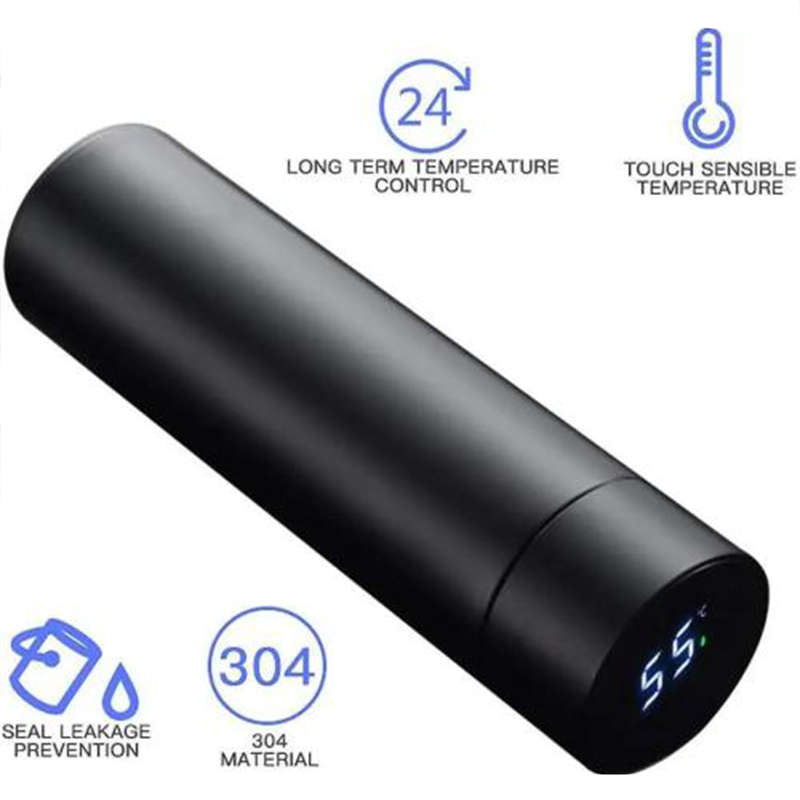 Touch Temperature Display Thermos Cup 500ml Stainless Steel
