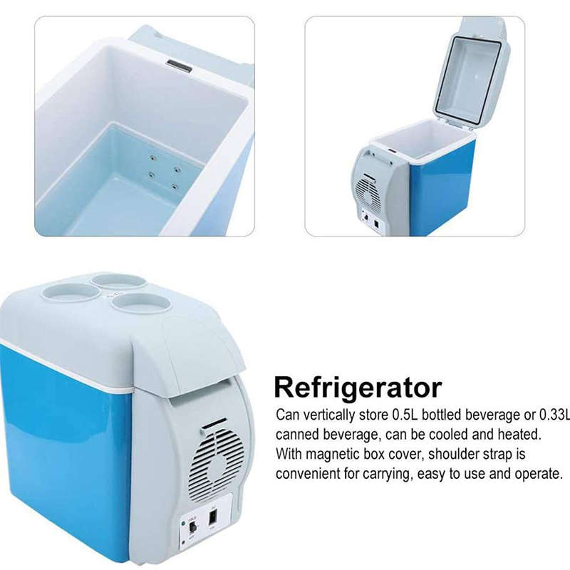 Multifunctional Portable Car Refrigerator Freezer 7.5L 12V
