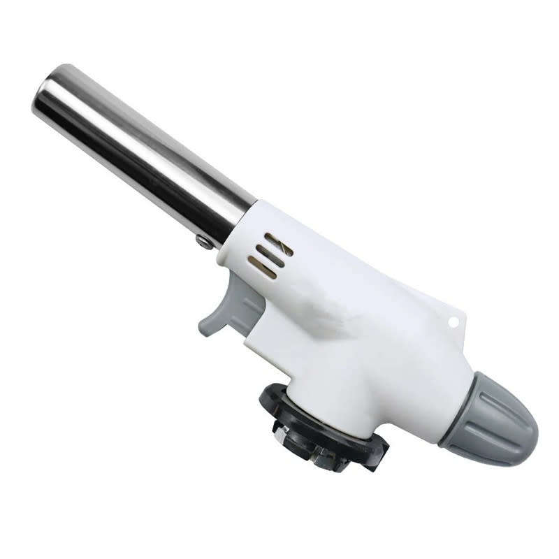 Metal Flame Gun Welding Gas Lighter Heating Ignition Kitchen Butane Camping Portable